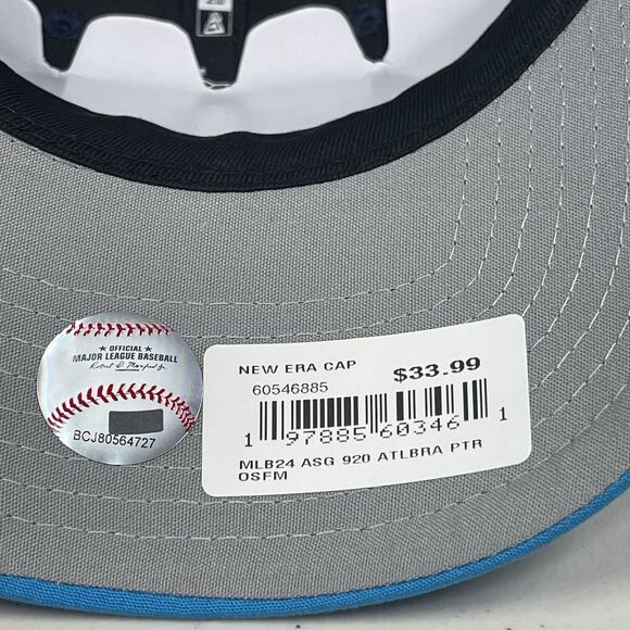 Atlanta Braves Hat 2024 All-Star Game Texas Adjustable Strap 59FIFTY OnField MLB - Picture 9 of 12